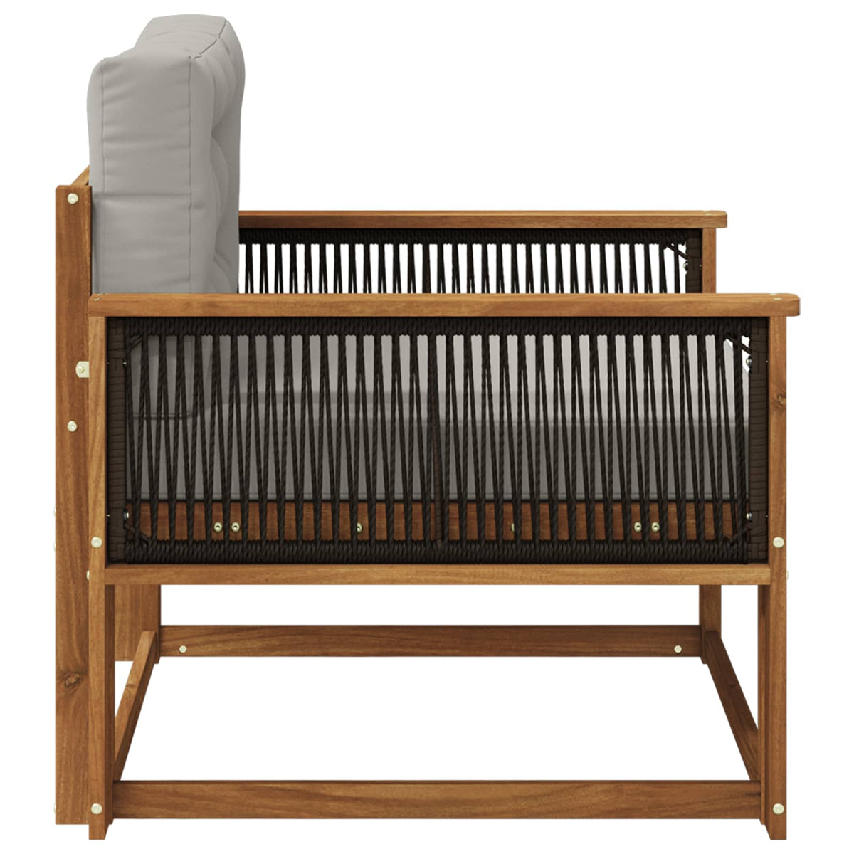 Udendørs Mellem Sofa Naturfarvet