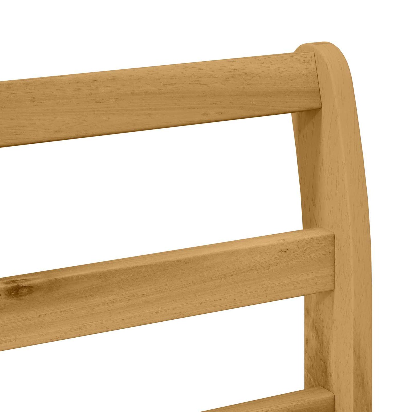 Udendørs Mellem Sofa Massivt Akacietræ Hvid