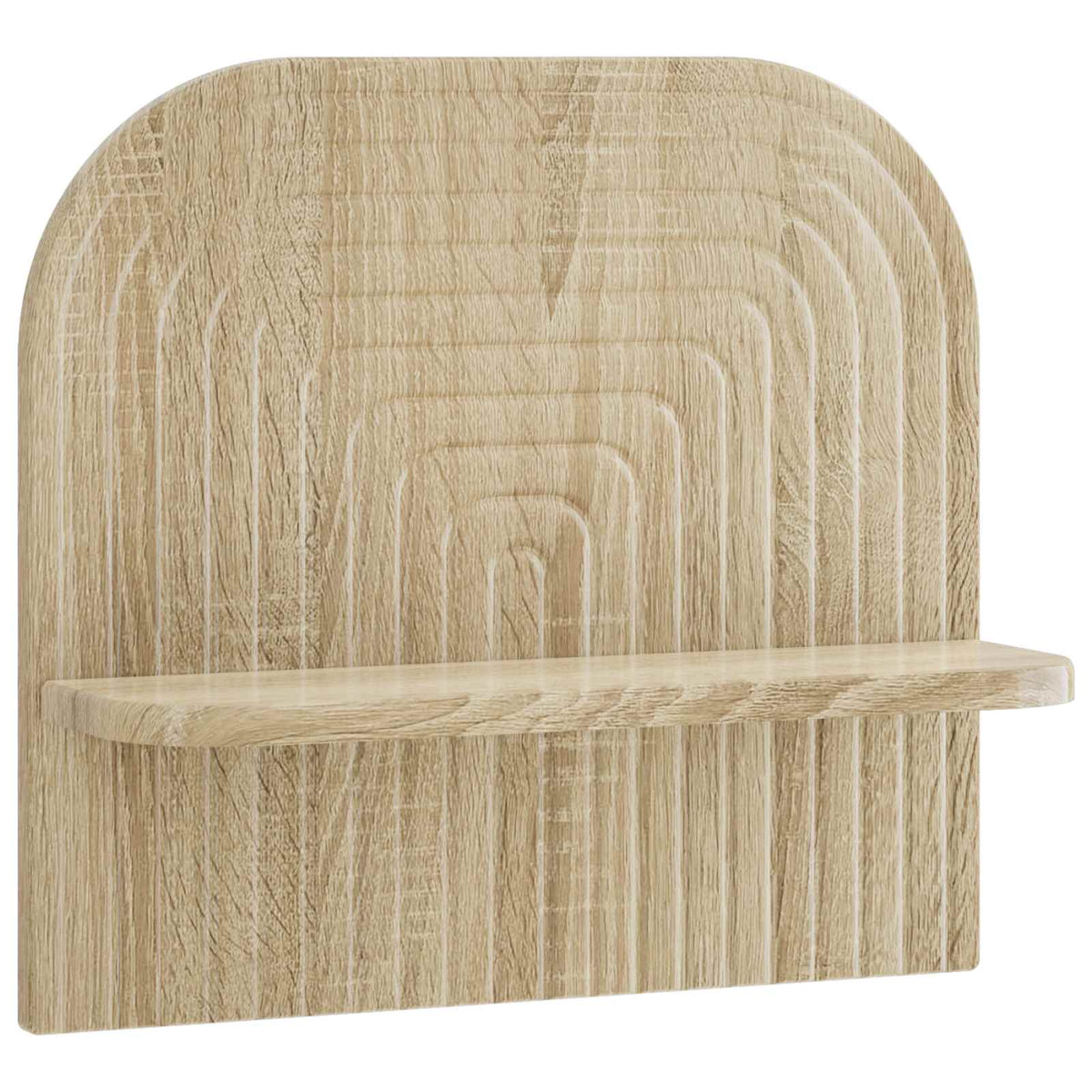 Væghylde 2 stk. Sonoma-eg 41 x 13.5 x 37.5 cm Konstrueret træ