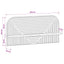 Væghylde 2 stk. Sonoma-eg 80.5 x 13.5 x 37.5 cm Konstrueret træ