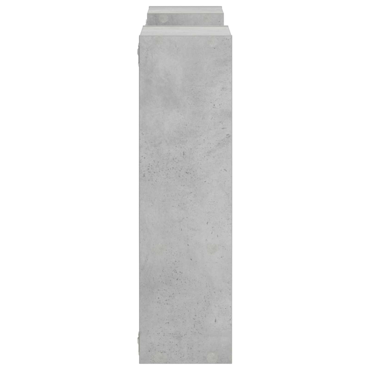 Væghylde Betongrå 100 x 17 x 60 cm Konstrueret træ