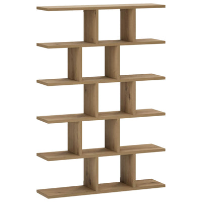 Væghylde Artisan-eg 70 x 17 x 101 cm Konstrueret træ