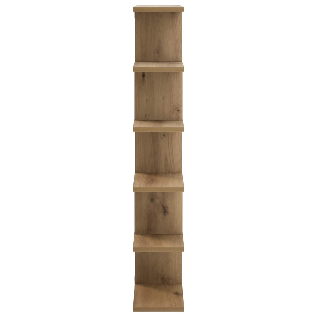 Væghylde Artisan-eg 70 x 17 x 101 cm Konstrueret træ