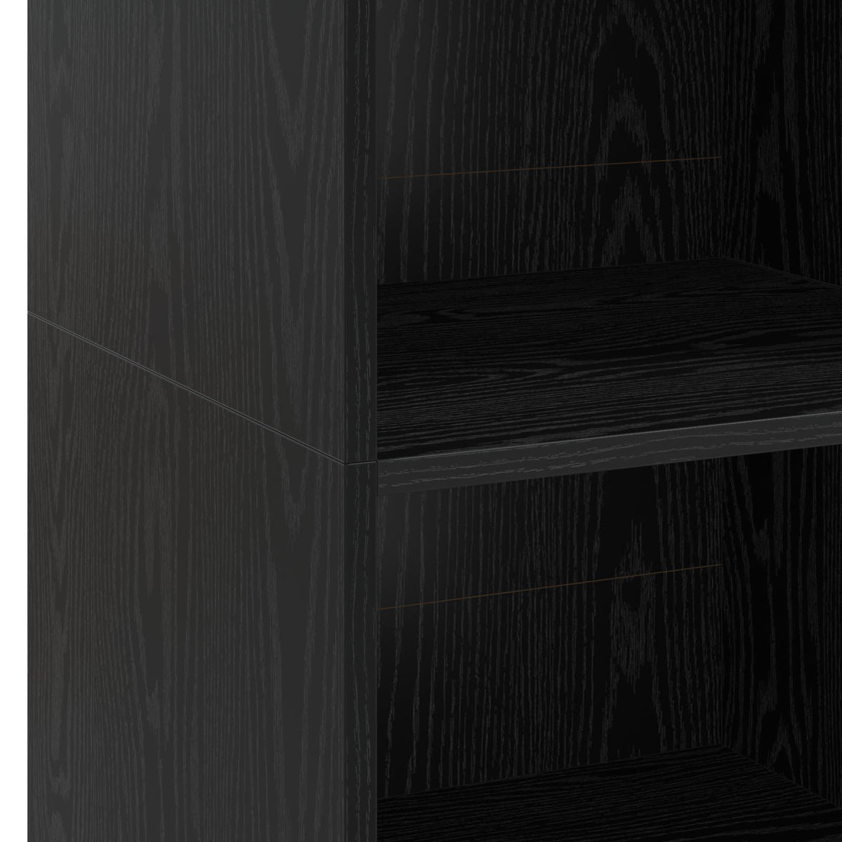 Highboard Sort eg 40 x 41 x 124 cm Konstrueret træ