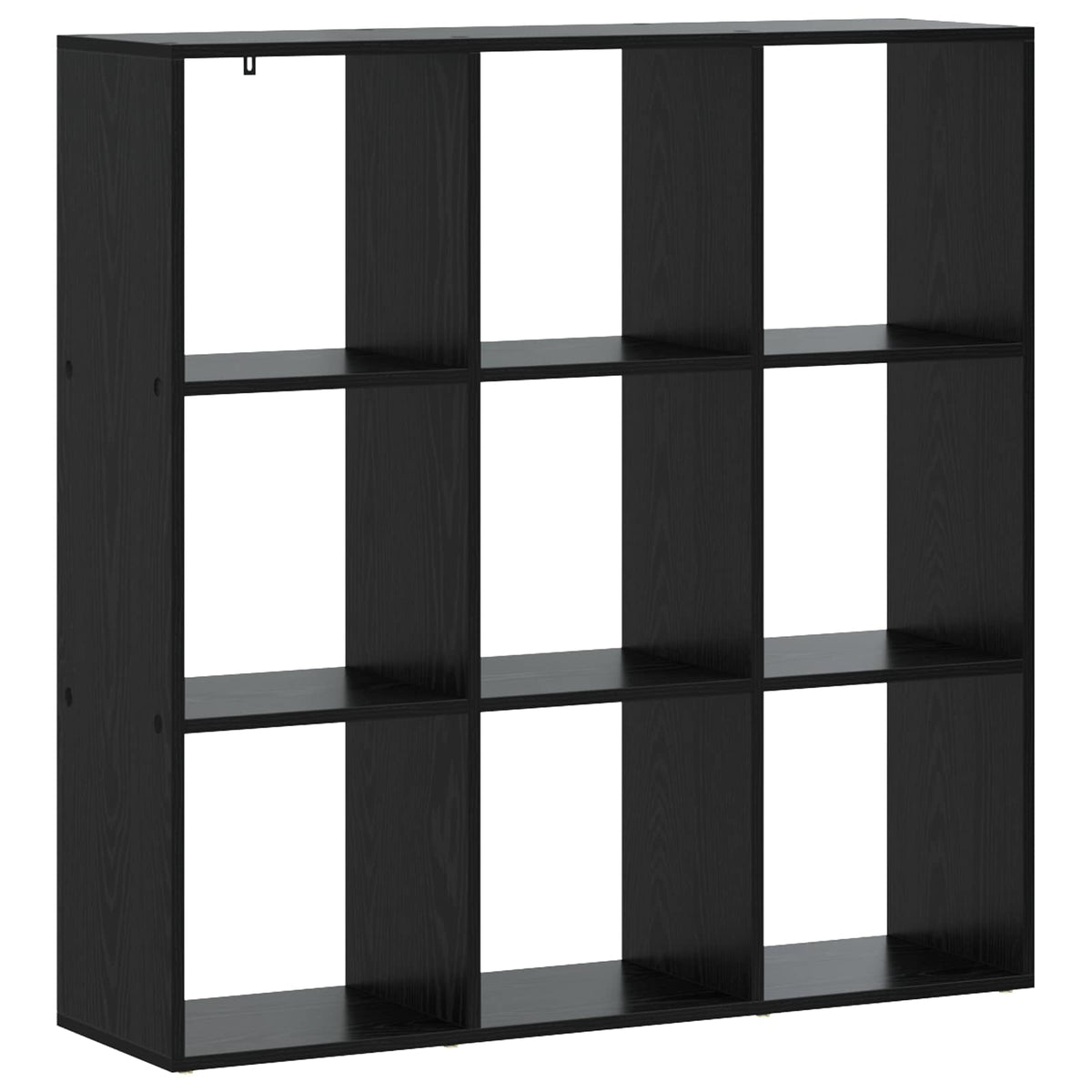 Bogskab 102 x 29 x 103,5 cm Konstrueret træ Sort eg