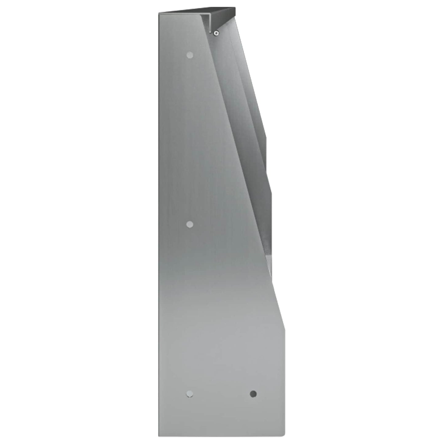 Støttemur 2 stk. 100 x 12 x 30 cm Galvaniseret stål Sølv