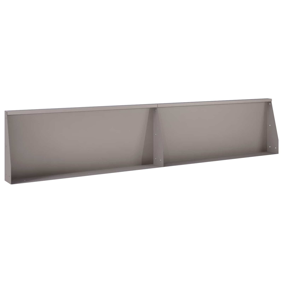 Støttemur 2 stk. 100 x 12 x 30 cm Cortenstål Rusten