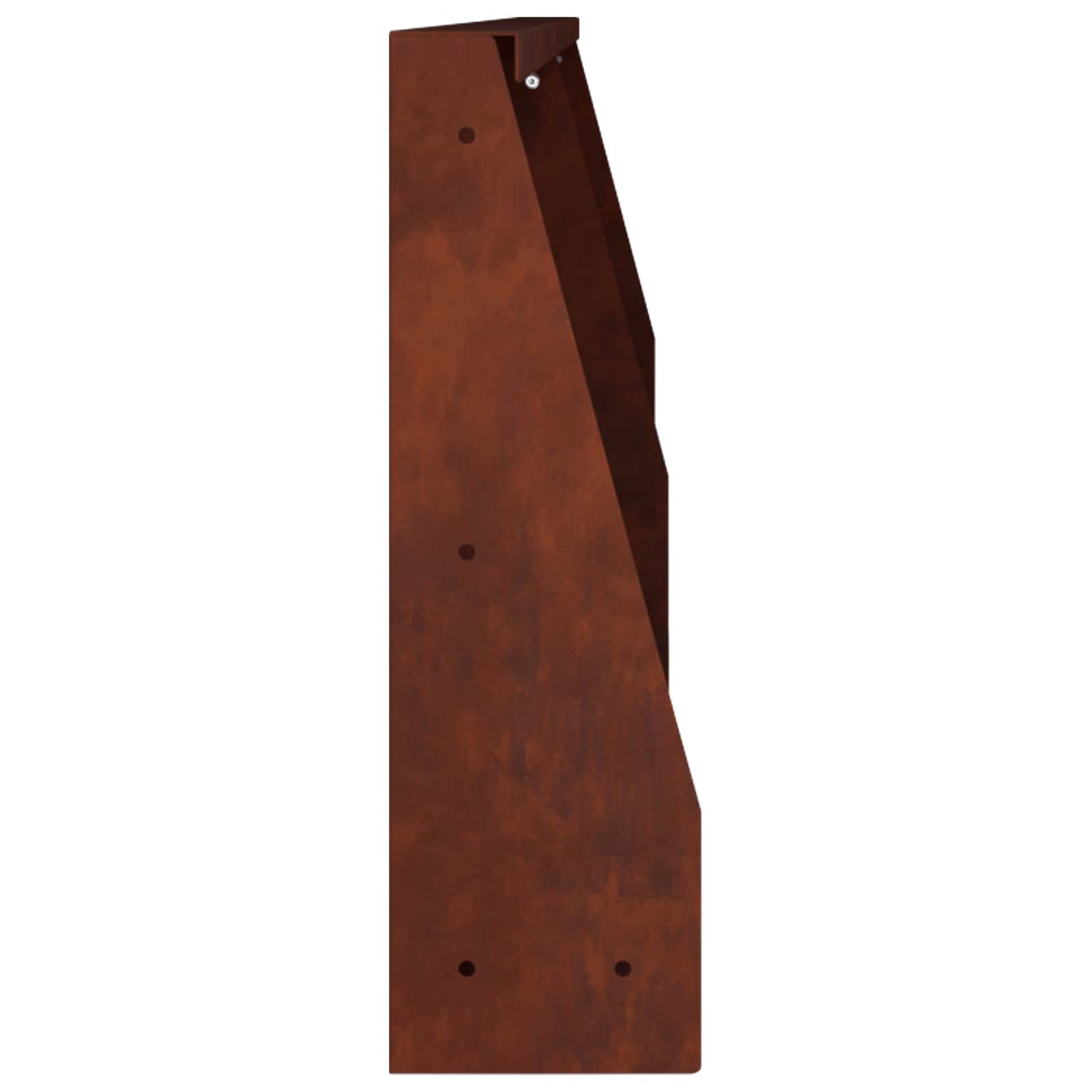 Støttemur 2 stk. 100 x 12 x 30 cm Cortenstål Rusten