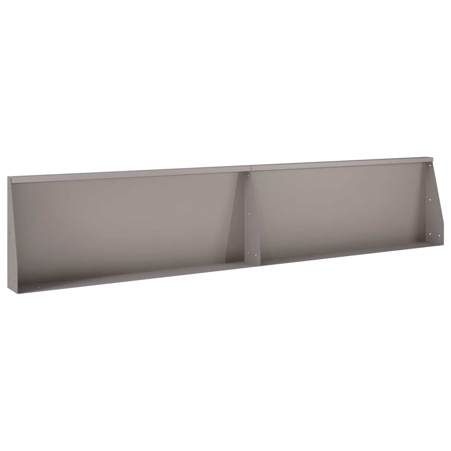 Støttemur 2 stk. 100 x 12 x 40 cm Cortenstål Rusten