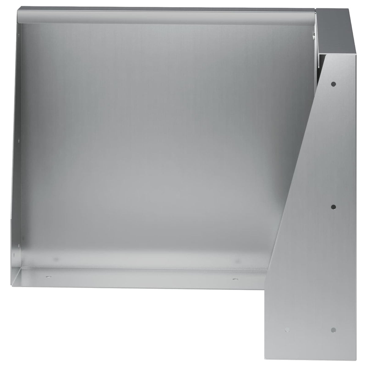 Støttemur 50 x 50 x 40 cm Galvaniseret stål Sølv