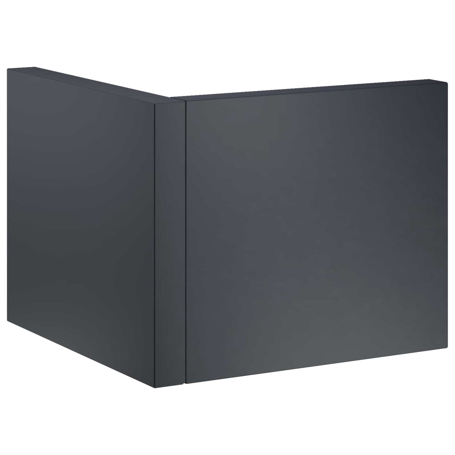 Støttemur 50 x 50 x 50 cm Stål Antracit