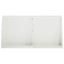 Støttemur 2 stk. 40 x 12 x 40 cm Stål Hvid