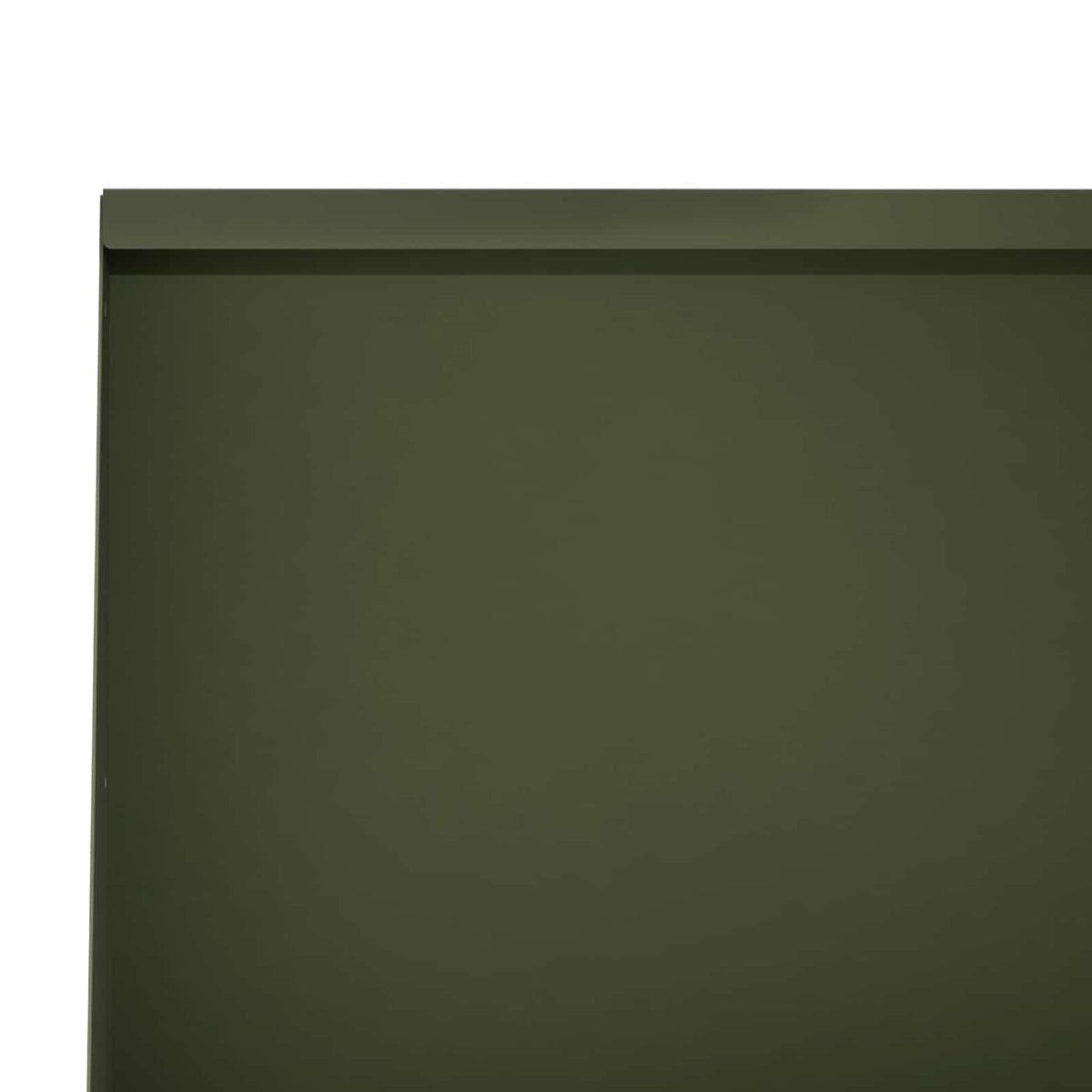 Støttemur 2 stk. 60 x 12 x 30 cm Stål Olivengrøn