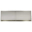 Støttemur 2 stk. 60 x 12 x 30 cm Rustfrit stål Sølv