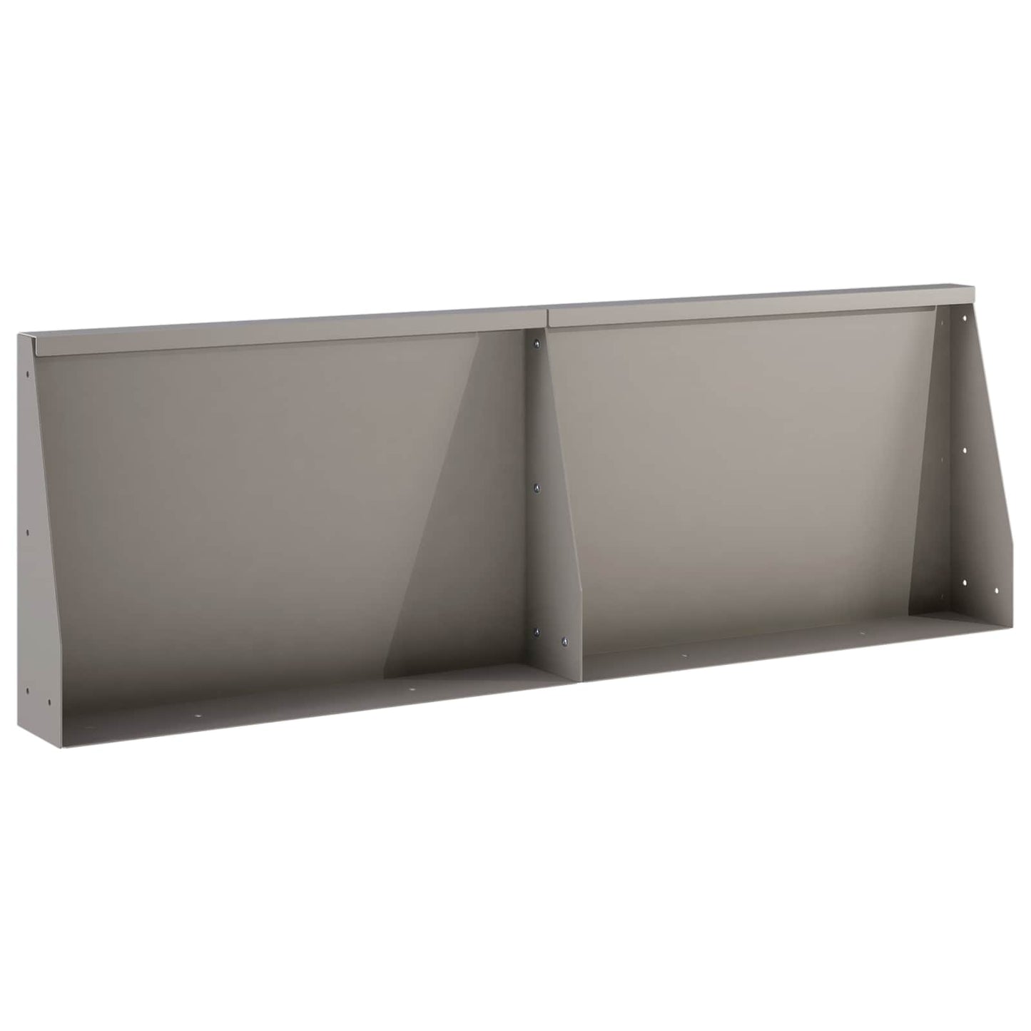 Støttemur 2 stk. 60 x 12 x 30 cm Cortenstål Rusten