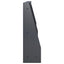 Støttemur 2 stk. 60 x 12 x 40 cm Stål Antracit