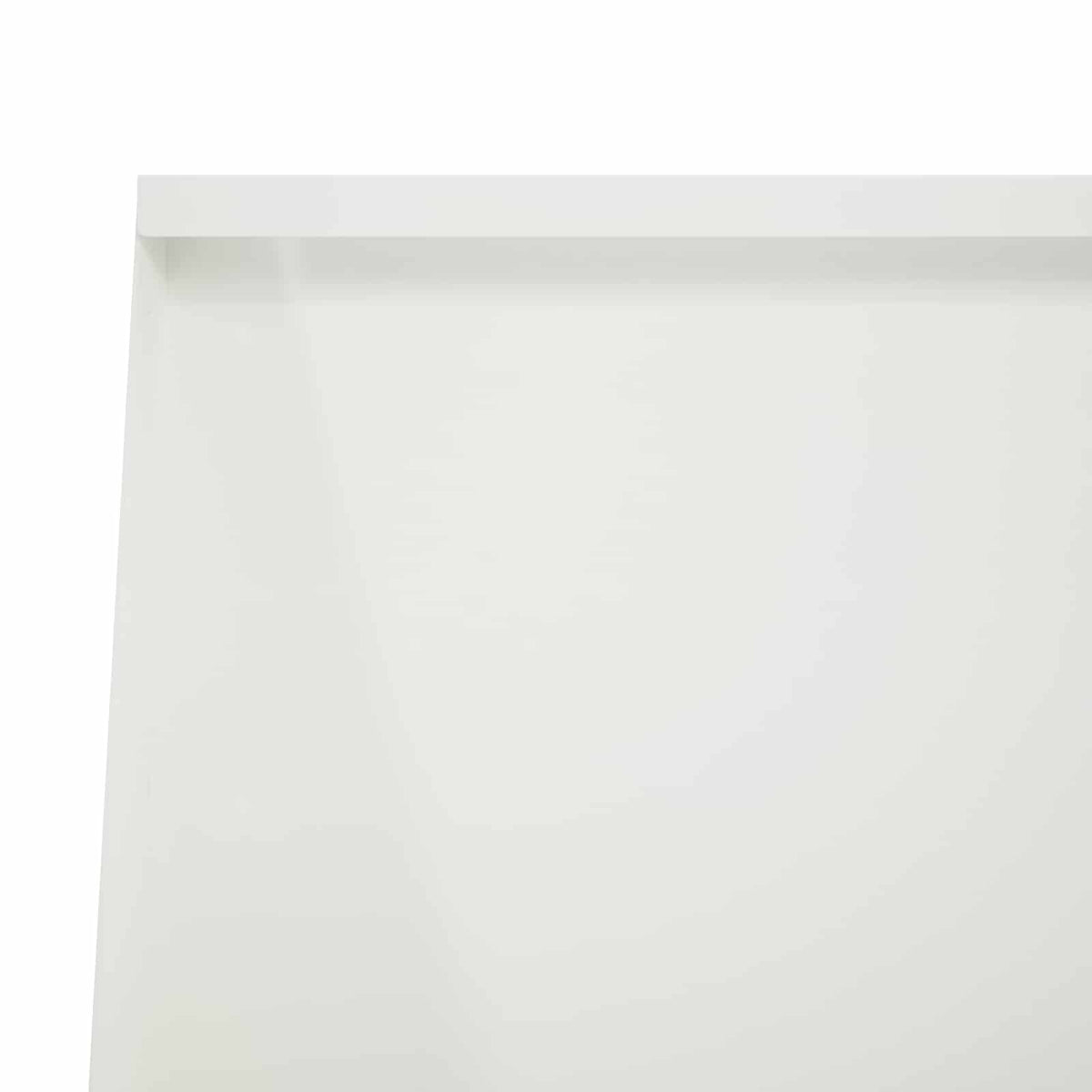 Støttemur 2 stk. 80 x 12 x 30 cm Stål Hvid