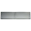 Støttemur 2 stk. 80 x 12 x 30 cm Galvaniseret stål Sølv