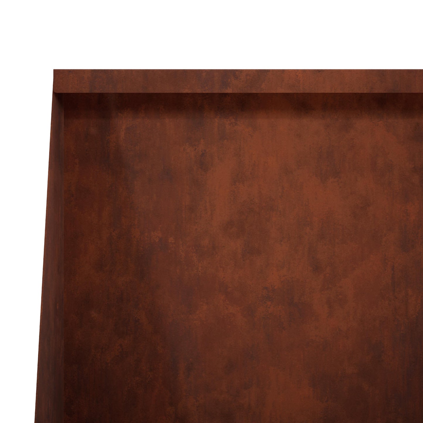 Støttemur 2 stk. 80 x 12 x 40 cm Cortenstål Rusten