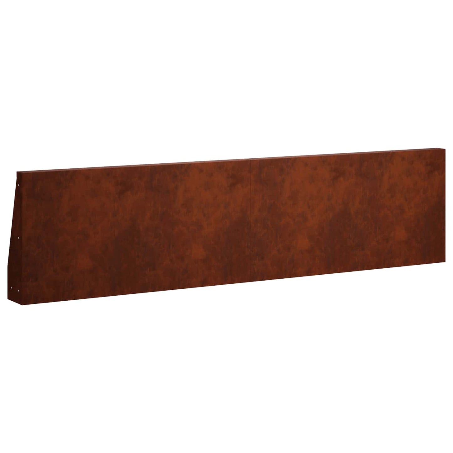 Støttemur 2 stk. 80 x 12 x 40 cm Cortenstål Rusten