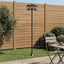 3-hoved lampepost with LED Bulb Sort 16 x 16 x 187 cm