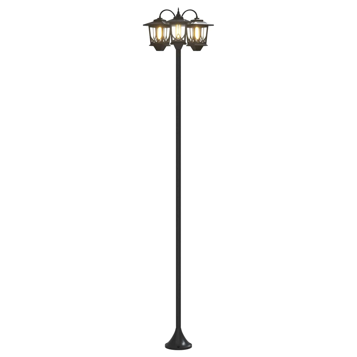 Udesolarlampe with LED Bulb Sort