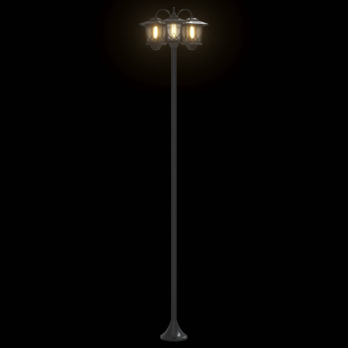 Udesolarlampe with LED Bulb Sort