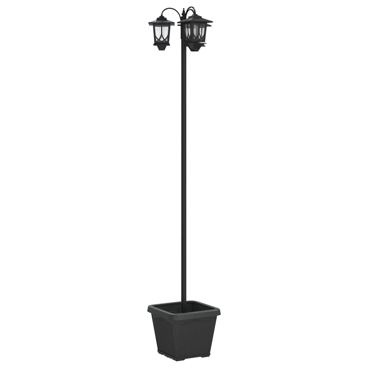 Udesolarlampe with LED Bulb Sort