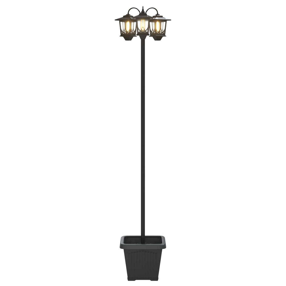 Udesolarlampe with LED Bulb Sort