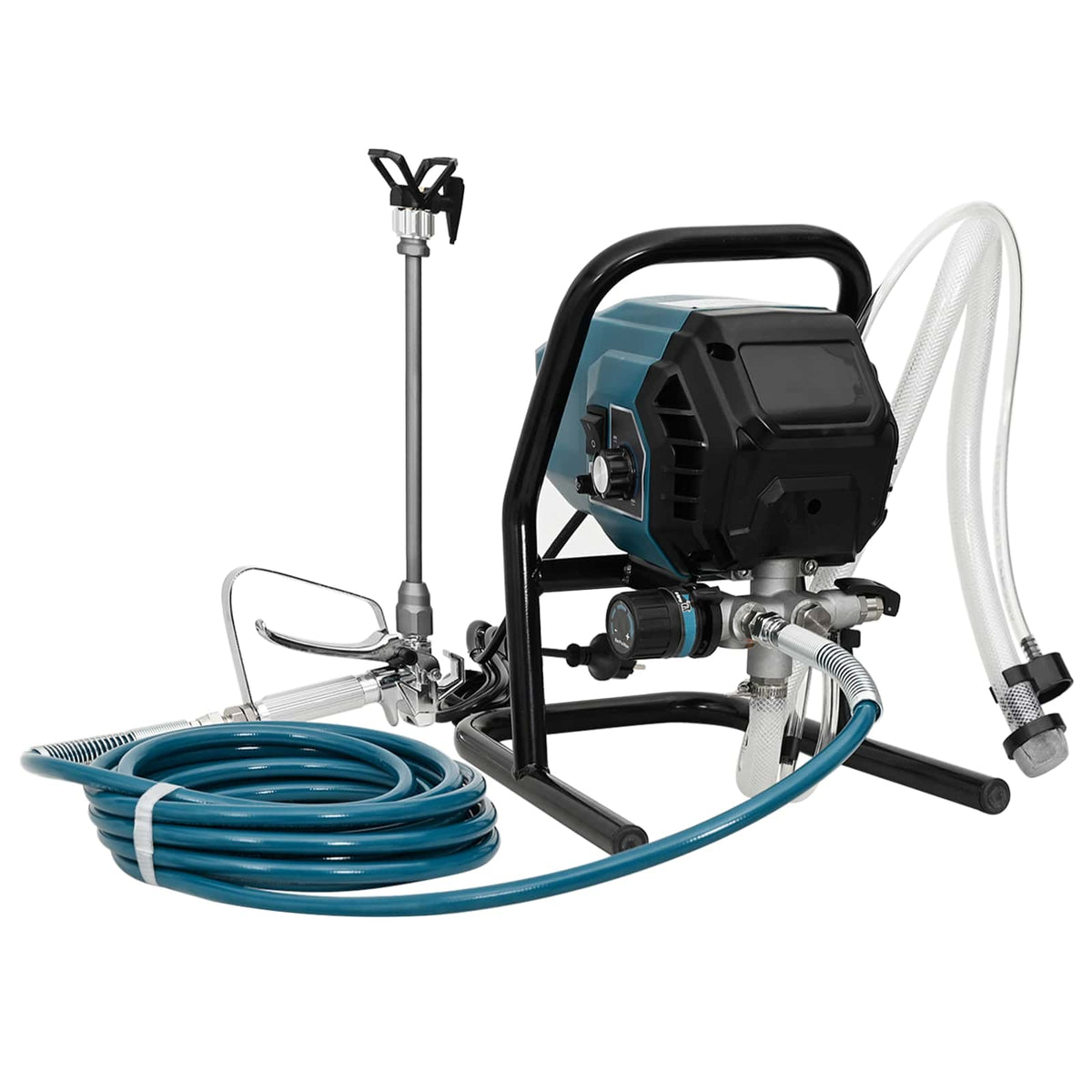 Udenluft Malersprøjte 7,6 m Slange 220V 1,5 L/min 200 Bar