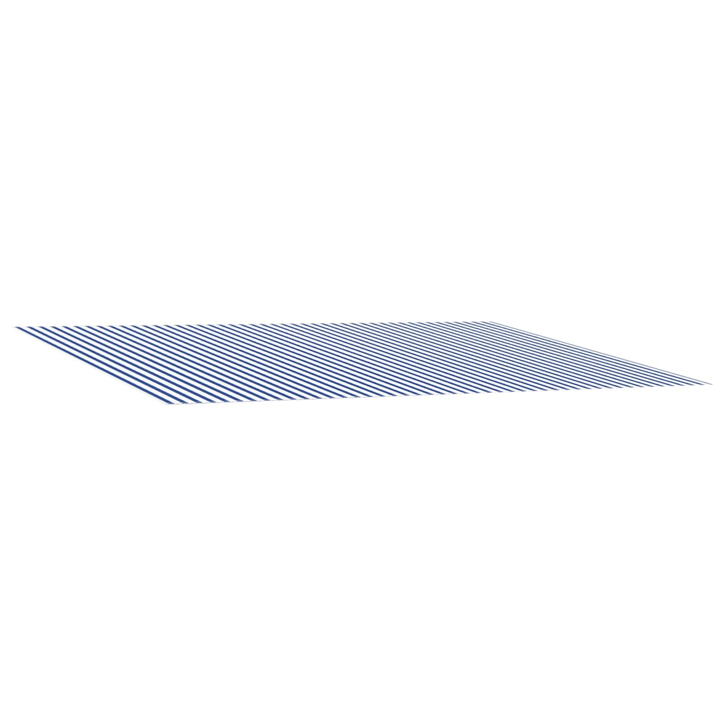 Reservedug til markise Blå og Hvid 450 × 300 cm Polyester