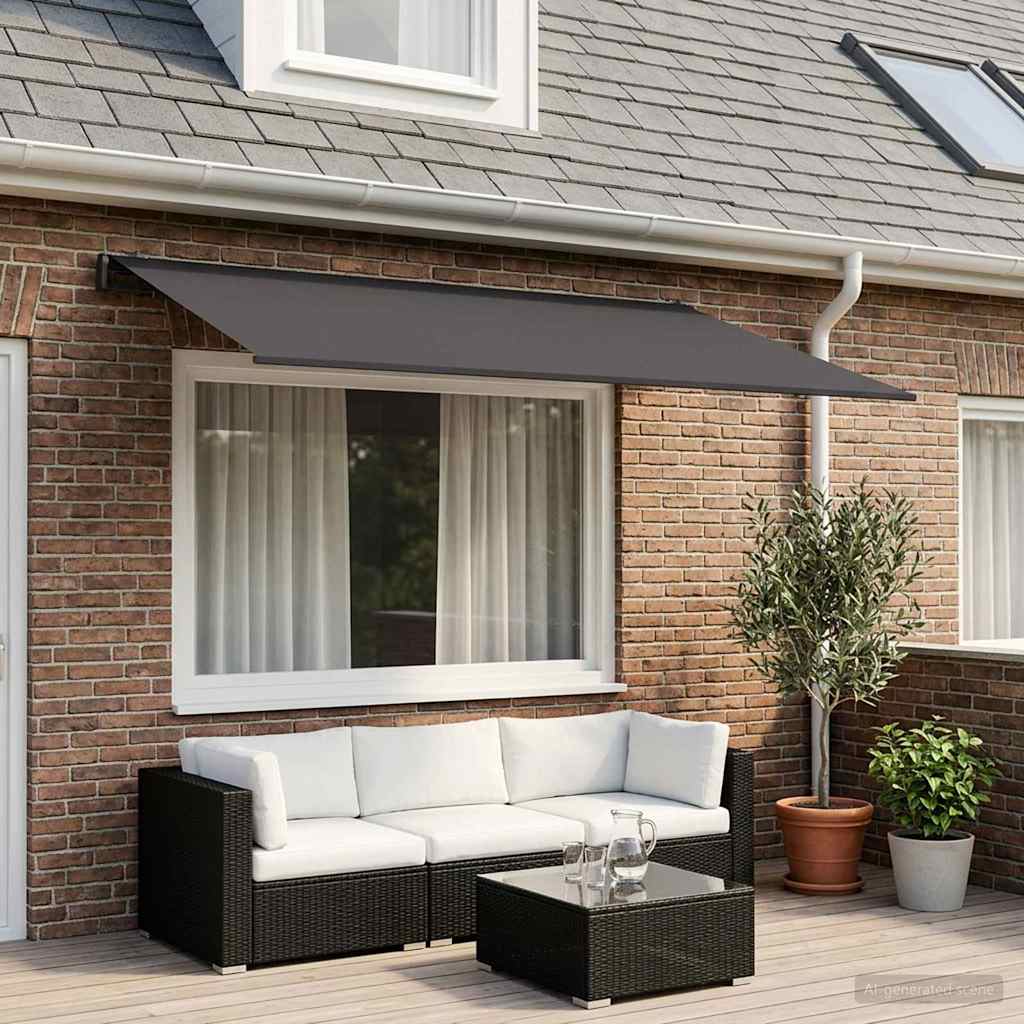 Reservedug til markise Antracit 450 × 300 cm Polyester