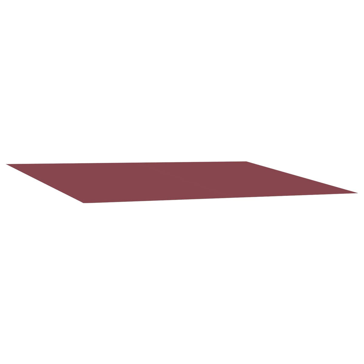Reservedug til markise Bordeaux Rød 300 x 250 cm Polyester