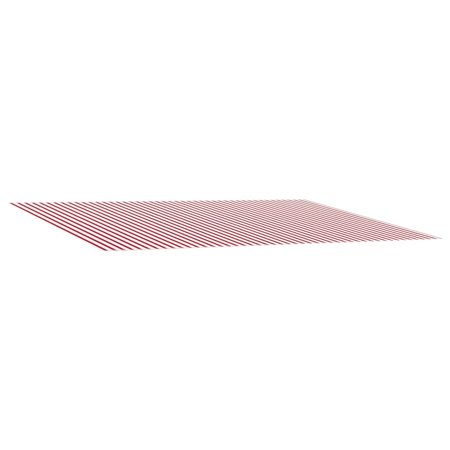 Reservedug til markise Rød og Hvid 600 × 300 cm Polyester