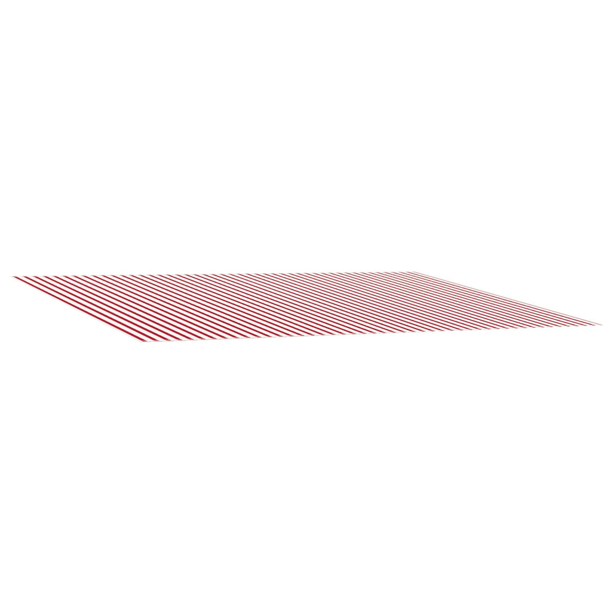 Reservedug til markise Rød og Hvid 600 × 350 cm Polyester