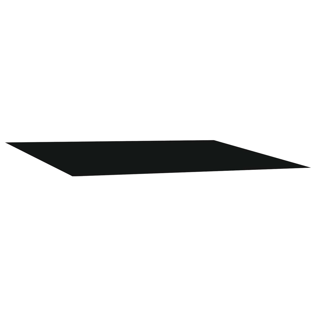 Reservedug til markise Sort 350 x 250 cm Polyester