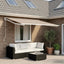 Reservedug til markise Beige 400 × 300 cm Polyester