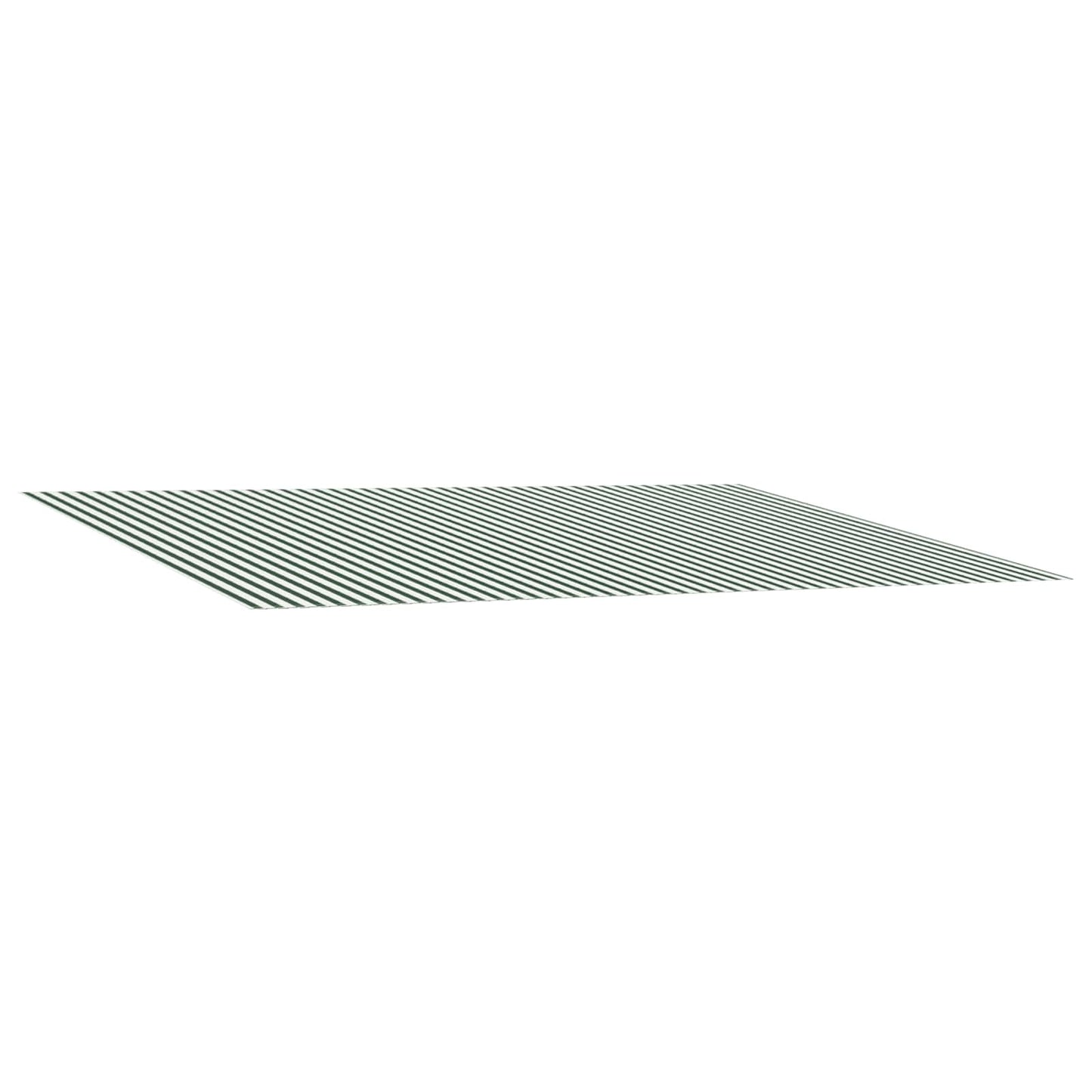 Reservedug til markise Grøn og Hvid 450 × 300 cm Polyester