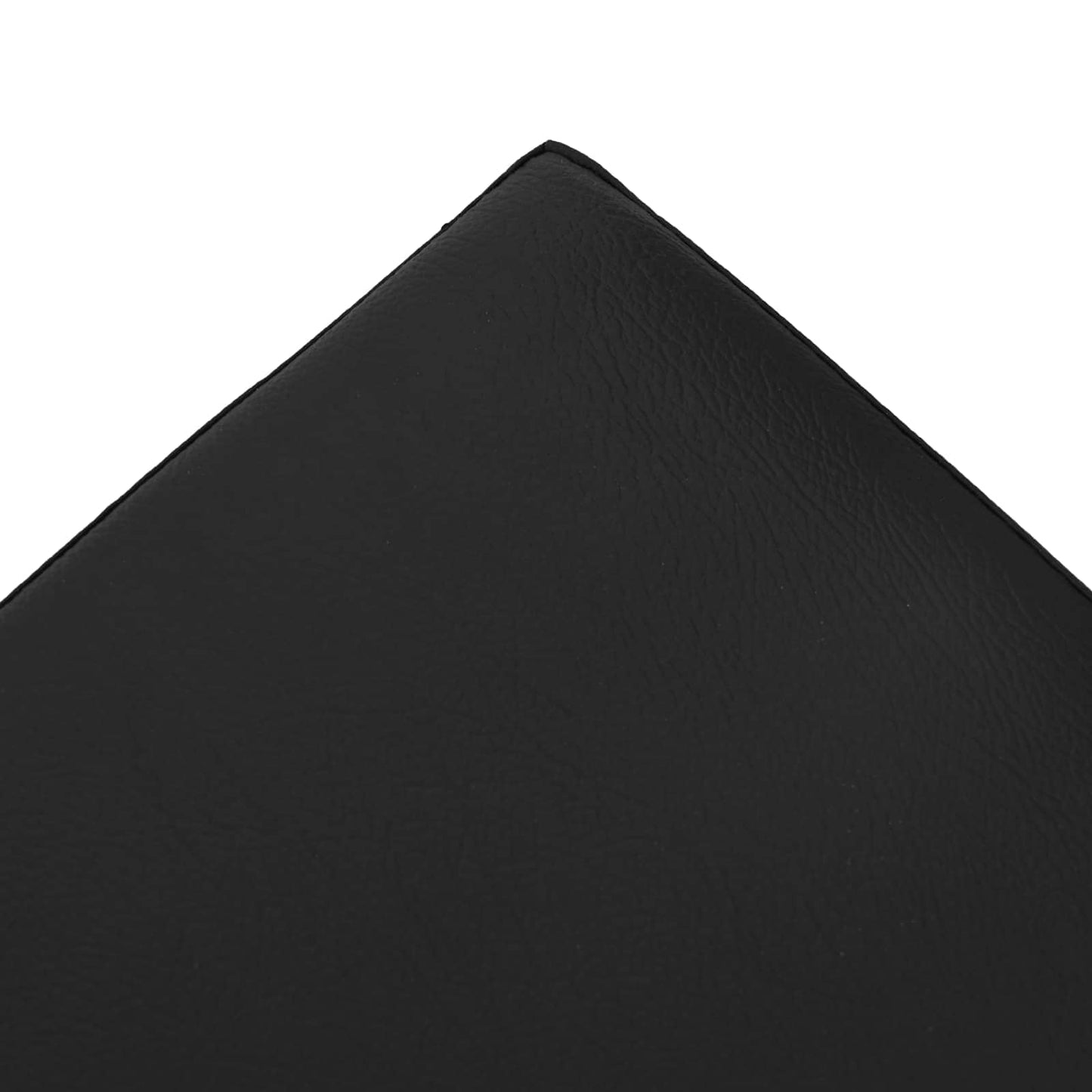 Foldbar opbevaringsbænk Sort 180 kg 80 L 77 x 38 x 38 cm PVC
