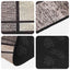 Tæppe Runner LESAKA Brun 50 x 300 cm Diamantvelour