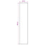 Tæppe Runner ORIZ 1150 gsm Sort mesh mønster