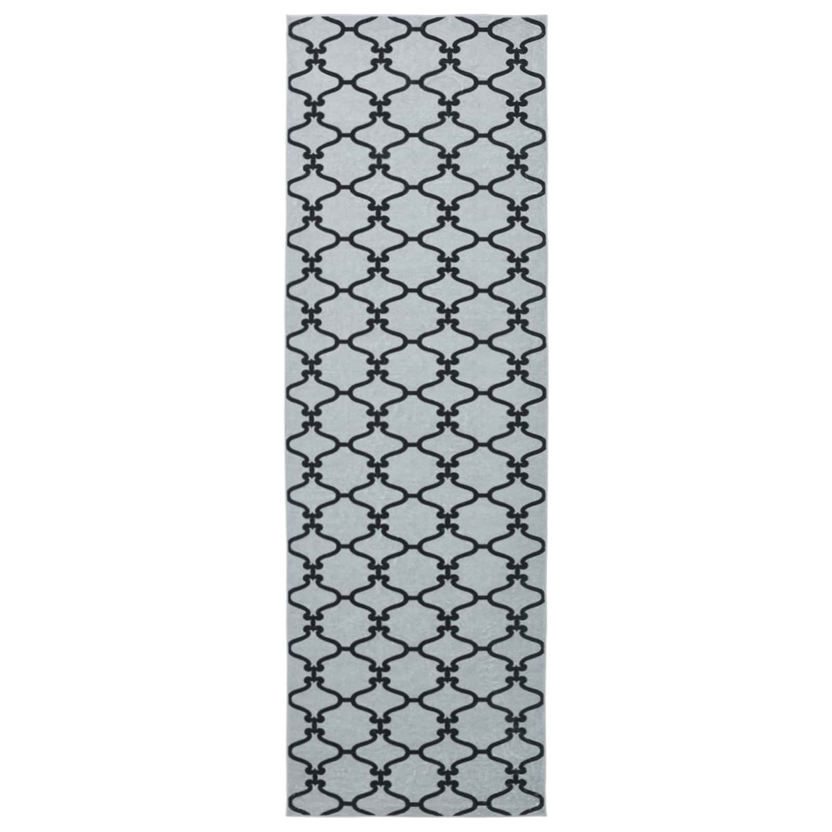 Tæppe Runner ORIZ 1150 gsm Sort mesh mønster