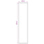 Tæppe Runner ORIZ 1150 gsm Sort mesh mønster