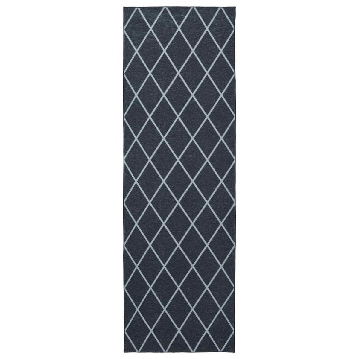 Tæppe Runner ORIZ 1150 gsm Sort mesh mønster