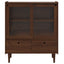 Skab BILBAO Mørk karamel 104 x 40 x 120 cm