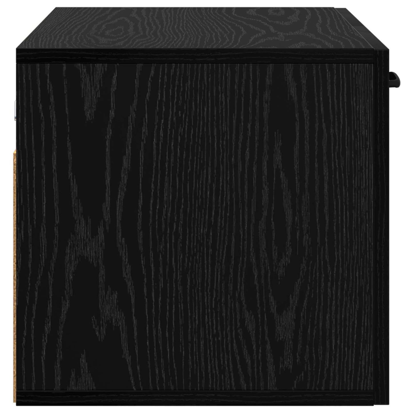 Vægskab 60 x 36,5 x 35 cm Konstrueret træ Sort eg