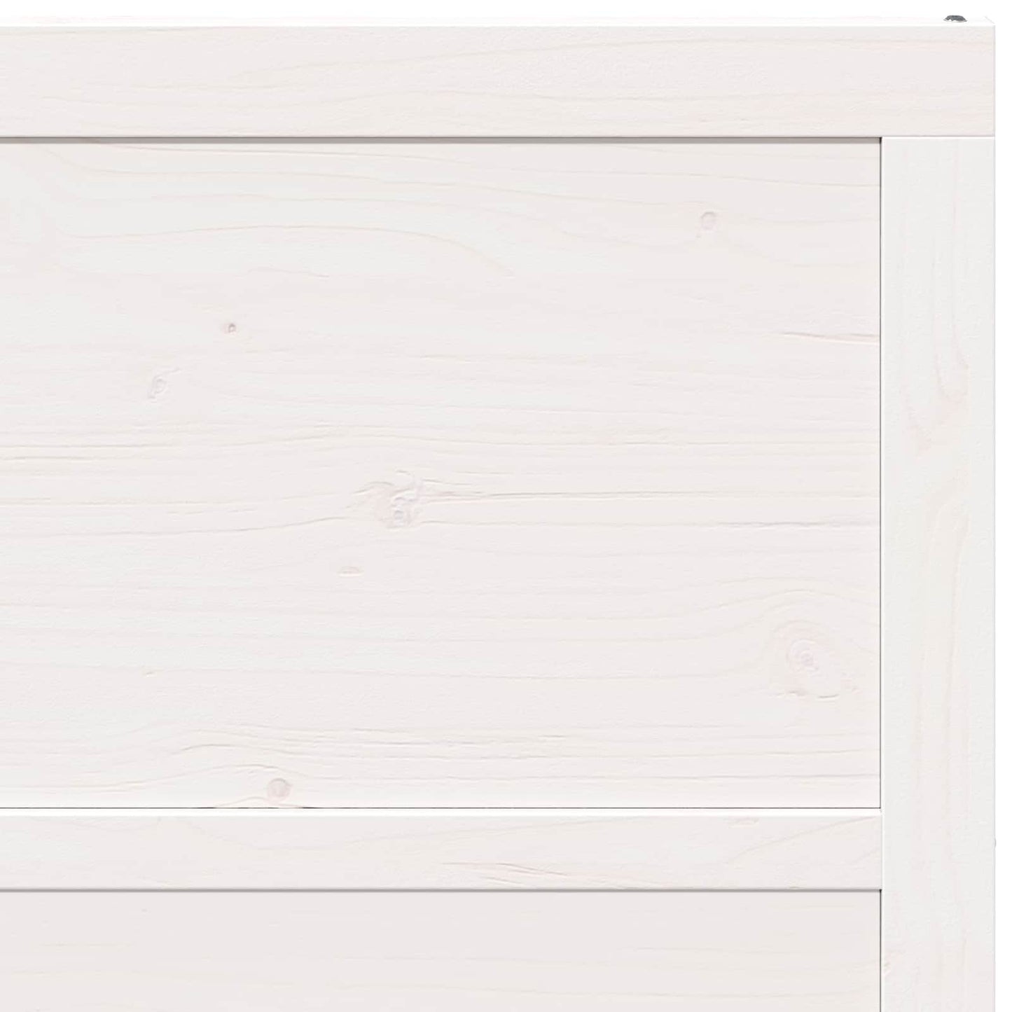 Ladedør Hvid 80 x 2,5 x 208 cm Massivt fyrretræ