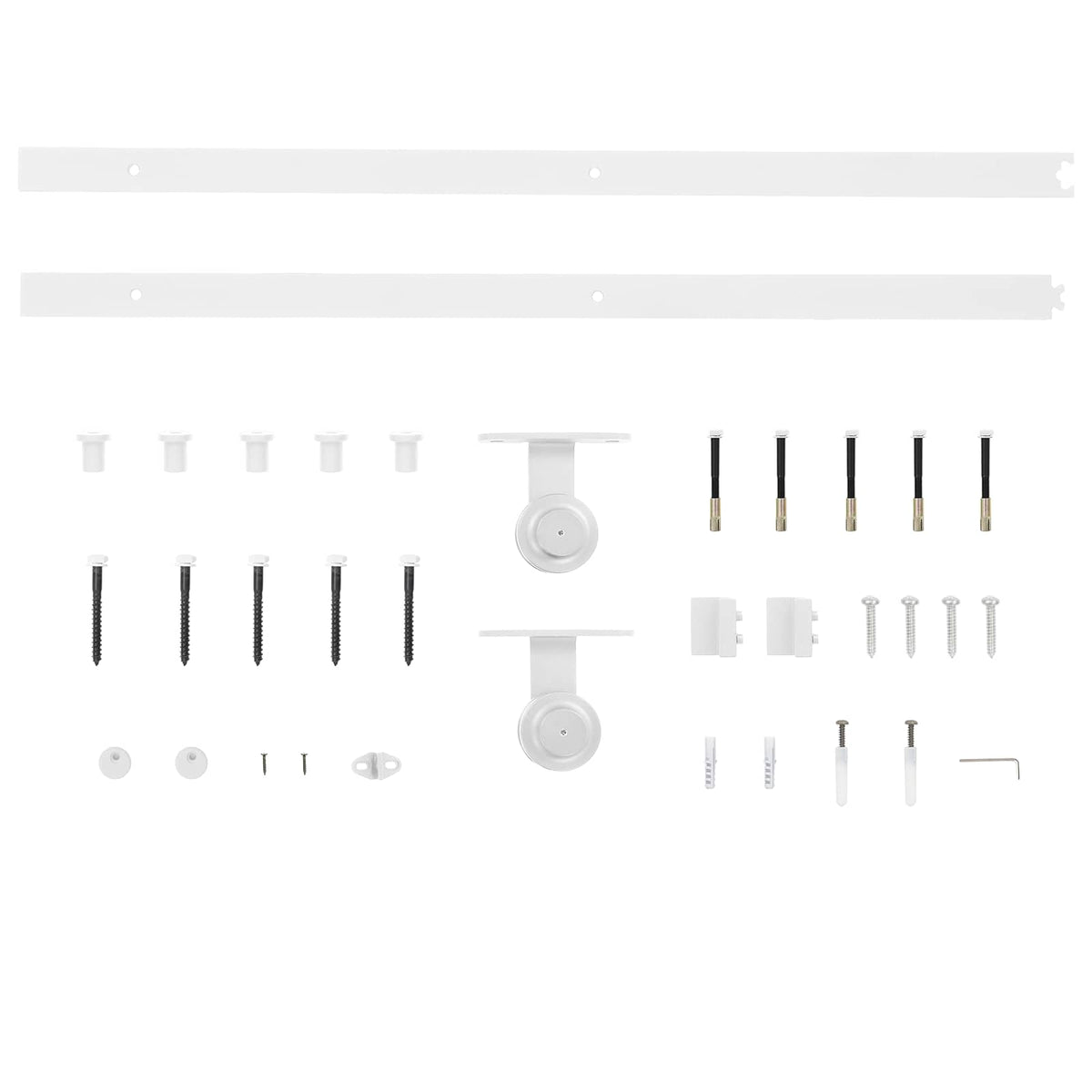 Skydedør 95 x 210 cm Massivt Fyrretræ (Ubehandlet)