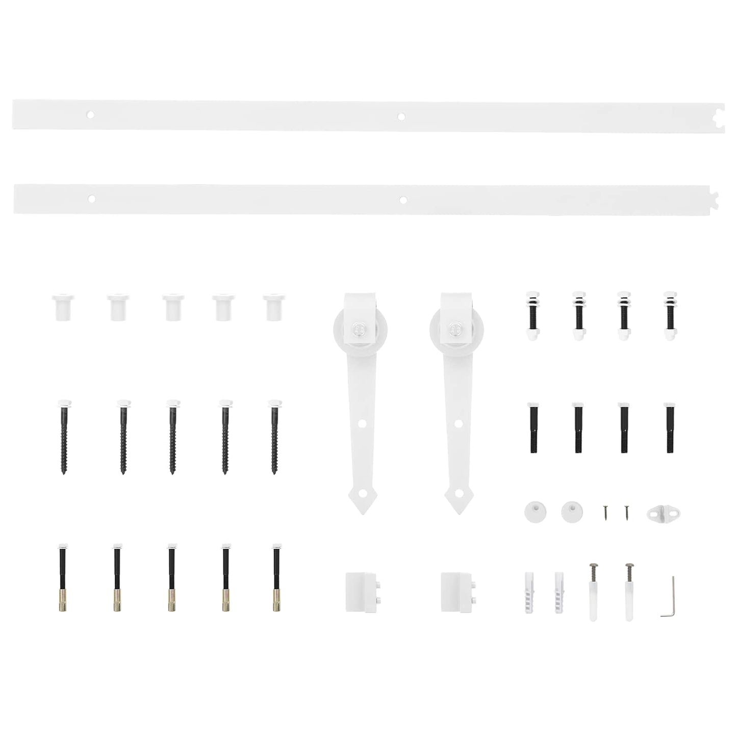Skydedør 90 x 210 cm Massivt Fyrretræ (Ubehandlet)