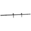 Skydedør NARVIK Naturfarvet og sort 100 x 210 cm (213,5 cm)
